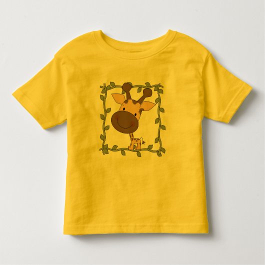 T-shirts et cadeaux de girafe de bébé (Devant)