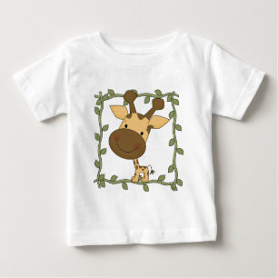 T-shirts et cadeaux de girafe de bébé