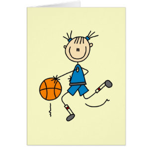 T-shirts et cadeaux de joueur de basket de fille