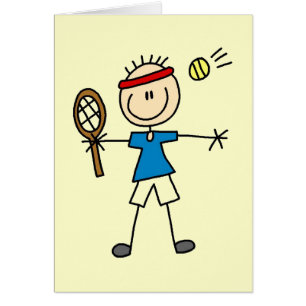 T-shirts et cadeaux de joueur de tennis de garçon