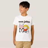 T-shirts et cadeaux de jus de MOO (Devant entier)