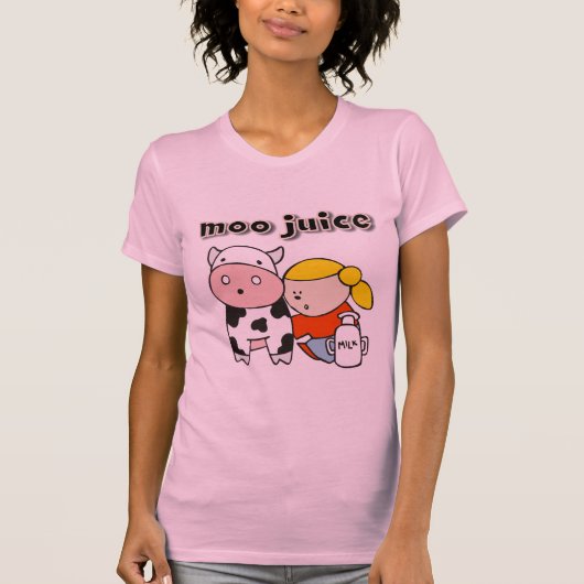 T-shirts et cadeaux de jus de MOO (Devant)