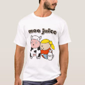 T-shirts et cadeaux de jus de MOO (Devant)