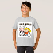 T-shirts et cadeaux de jus de MOO (Devant entier)