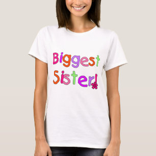 T-shirts et cadeaux de la plus grande soeur