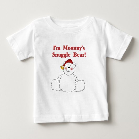 T-shirts et cadeaux de maman's Snuggle Bear (Devant)