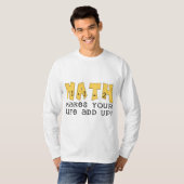 T-shirts et cadeaux de maths (Devant entier)