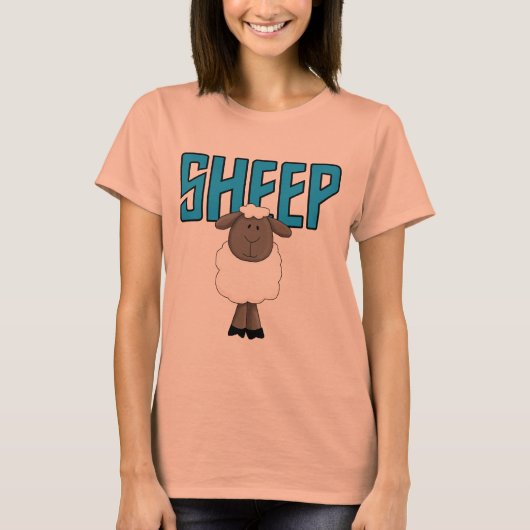 T-shirts et cadeaux de moutons (Devant)