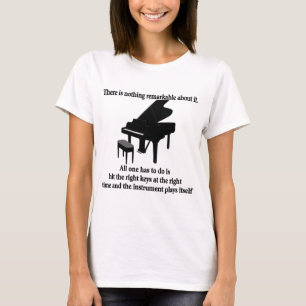 T-shirts et cadeaux de musicien de pianiste