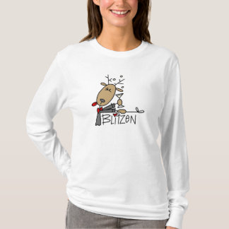 T-shirts et cadeaux de Noël de renne de Blitzen