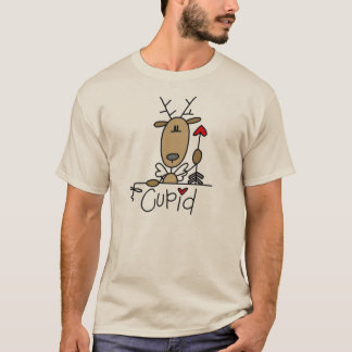 T-shirts et cadeaux de Noël de renne de cupidon