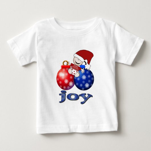 T-shirts et cadeaux de Noël pour bébé (Devant)