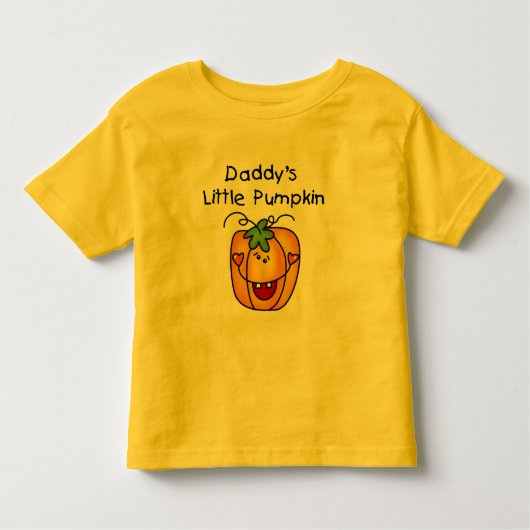 T-shirts et cadeaux de papa's Little Citrouille (Devant)