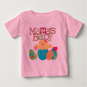 T-shirts et cadeaux de Pâques de poussin du bébé