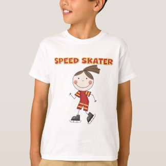 T-shirts et cadeaux de patineur de vitesse de