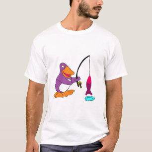 T-shirts et cadeaux de pêche de glace de pingouin