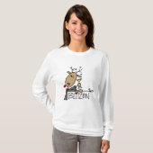 T-shirts et cadeaux de renne de Blitzen (Devant entier)