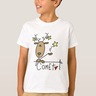 T-shirts et cadeaux de renne de comète
