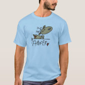 T-shirts et cadeaux de renne de Prancer (Devant)