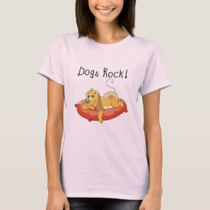 T-shirts et cadeaux de roche de chiens