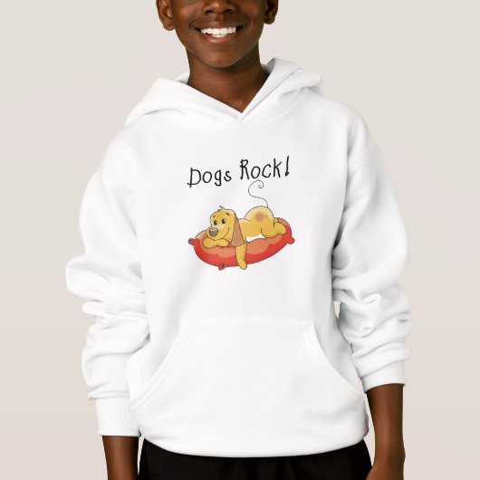 T-shirts et cadeaux de roche de chiens (Devant)