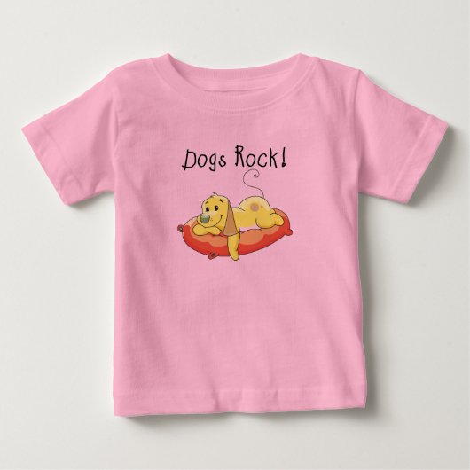 T-shirts et cadeaux de roche de chiens (Devant)