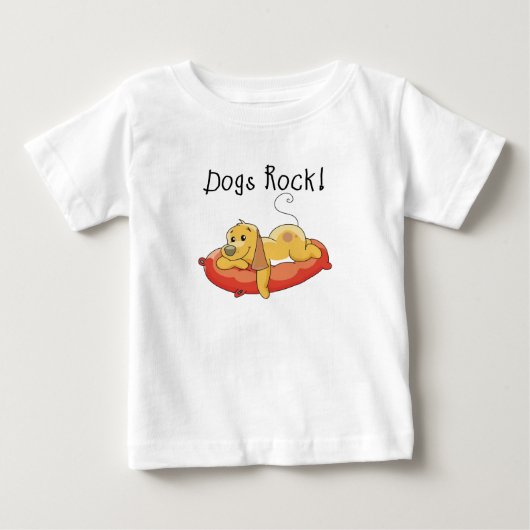 T-shirts et cadeaux de roche de chiens (Devant)