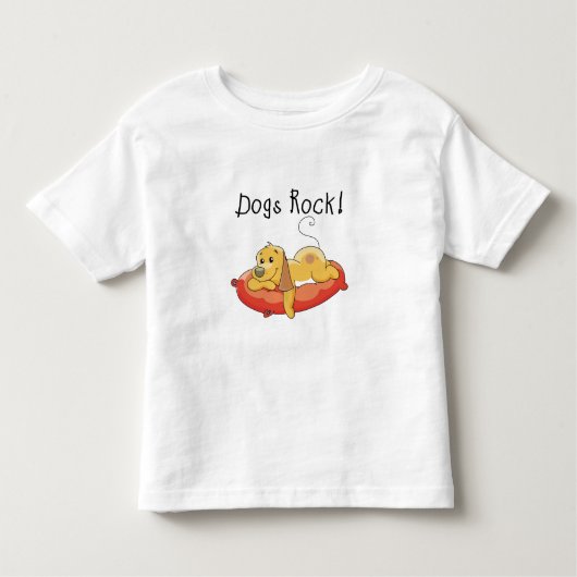 T-shirts et cadeaux de roche de chiens (Devant)