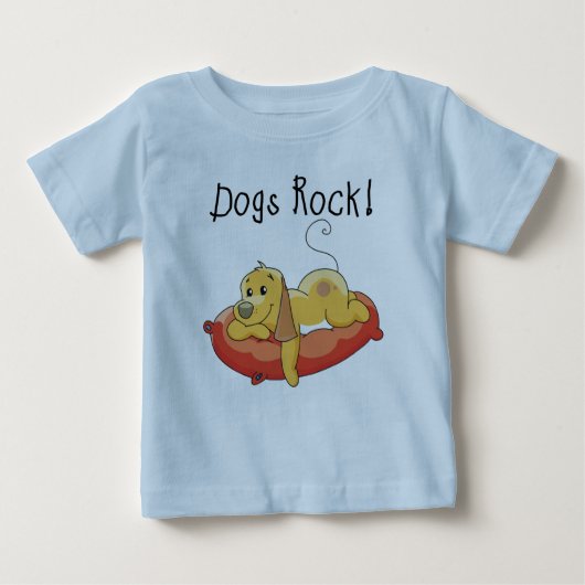 T-shirts et cadeaux de roche de chiens (Devant)