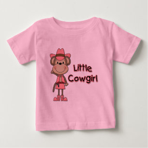 T-shirts et cadeaux de singe Little Cowgirl