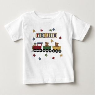 T-shirts et cadeaux de train d'ours de nounours