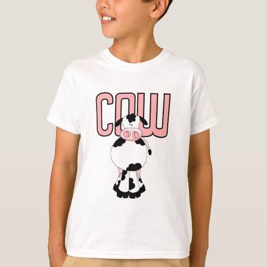 T-shirts et cadeaux de vache (Devant)