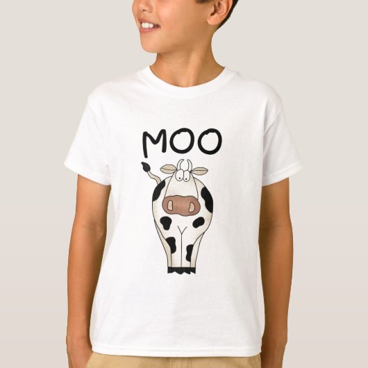 T-shirts et cadeaux de vache à MOO (Devant)