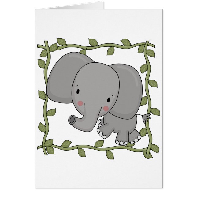 T-shirts et cadeaux d'éléphant de bébé (Devant)