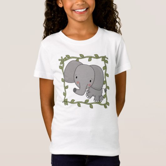 T-shirts et cadeaux d'éléphant de bébé (Devant)