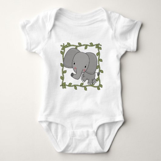 T-shirts et cadeaux d'éléphant de bébé (Devant)