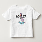 T-shirts et cadeaux des joueuses de hockey féminin (Devant)