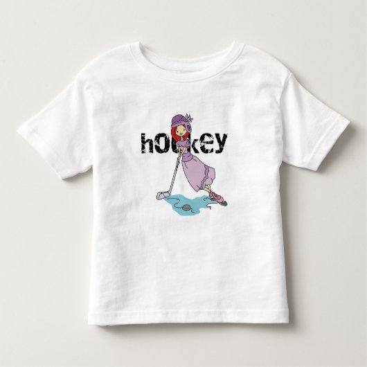 T-shirts et cadeaux des joueuses de hockey féminin (Devant)