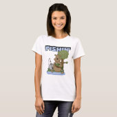 T-shirts et cadeaux d'ours de Fishin (Devant entier)