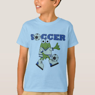 T-shirts et cadeaux du football de grenouille