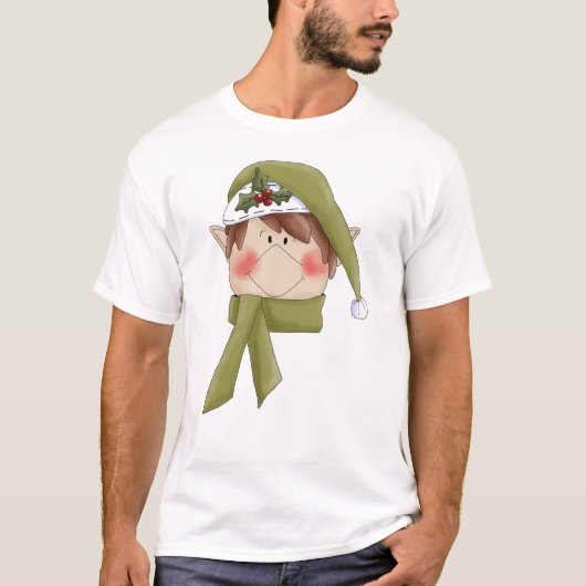 T-shirts et cadeaux Elf de vacances (Devant)