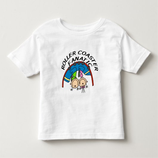 T-shirts et cadeaux fanatiques de montagnes russes (Devant)
