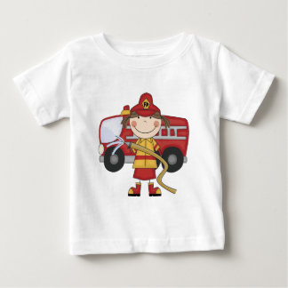 T-shirts et cadeaux féminins pompiers