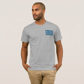 T-shirts et cadeaux grecs de drapeau (Devant entier)