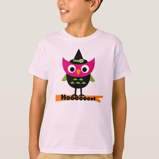 T-shirts et cadeaux Halloween Owl (Devant)