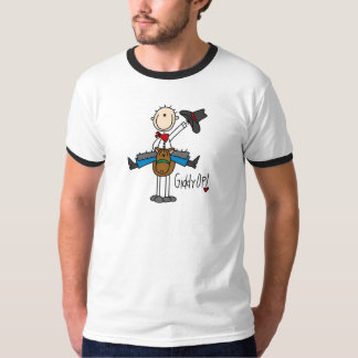 T-shirts et cadeaux hauts étourdis de cowboy