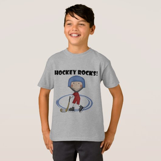 T-shirts et cadeaux Hockey Rocks (Devant entier)