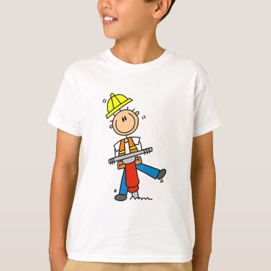 T-shirts et cadeaux Jack Hammer de construction (Devant)