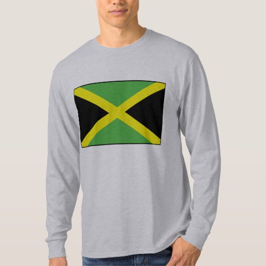 T-shirts et cadeaux jamaïcains de drapeau (Devant)