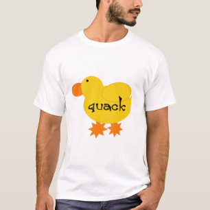 T-shirts et cadeaux jaunes de charlatan de canard